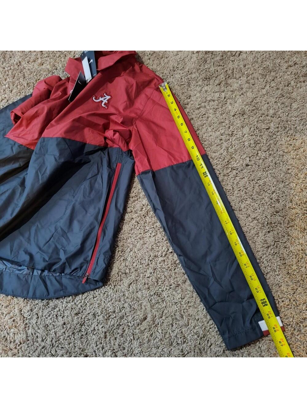 Nike Alabama CQ5093-698 Windbreakers Jacket Men's Red Size Large - Picture 9 of 12